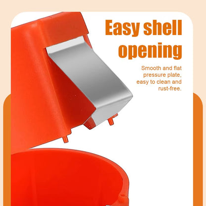 Egg Shell Opener Portable Egg Opener Kitchen Handheld Egg Shell Crusher Household Press Egg Shell Separator